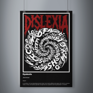 Dyslexia Poster (Digital Print)